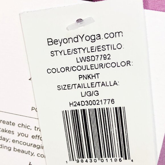 NWT! BEYOND YOGA Featherweight Daydreamer Pullover in Pink Haze Heather L - Picture 11 of 11